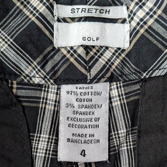 Izod Plaid Capris - Picture 3 of 3